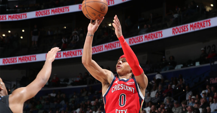 星空体育登录入口-生涯之夜！费尔斯狂砍40分 创鹈鹕新秀单场得分纪录|爵士|北京|投篮|杰雷米亚-费尔斯|新奥尔良鹈鹕队_新浪体育_新浪新闻